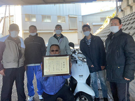 西名阪高架下の清掃に参加