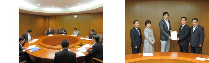 平成29年度　予算要望書を提出