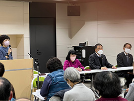 鰐淵衆議院議員に入って頂いての松原支部　党支部会